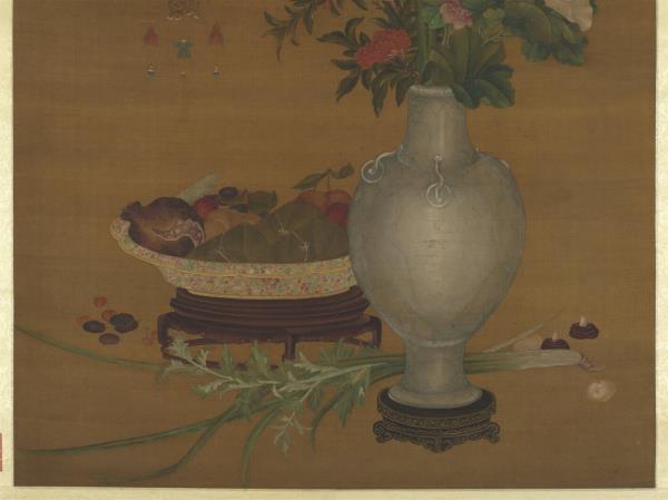 元人天中佳景　軸