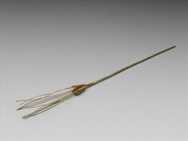 鍍金花針