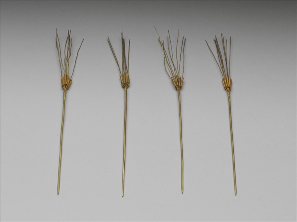 鍍金花針