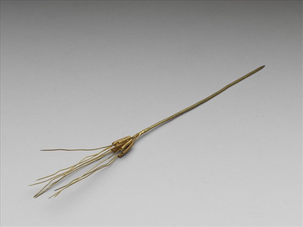 鍍金花針