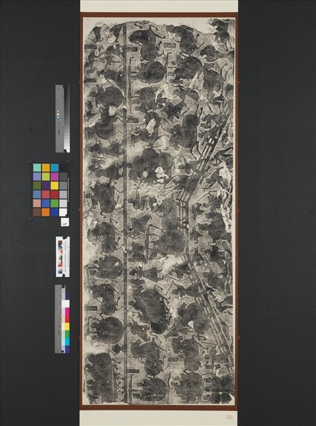 漢武氏祠畫像石刻拓片　橫披　（二十九）