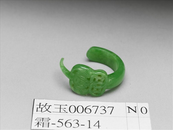 翠玉福在眼前耳環