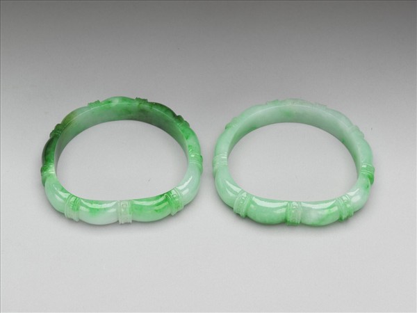 翠玉鐲（一對）