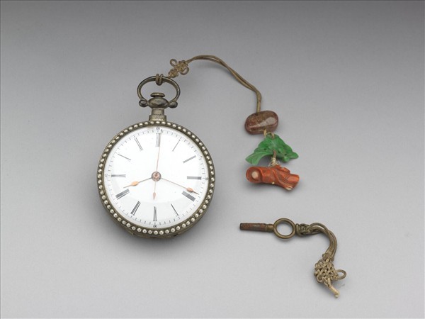 畫琺瑯西洋仕女懷錶