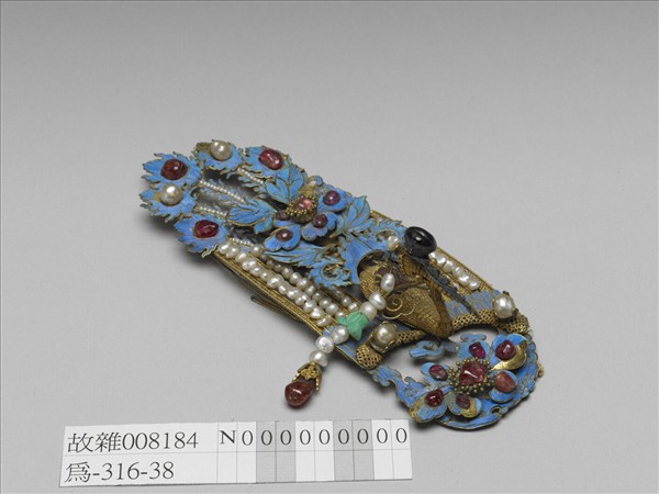 鳳吹牡丹鈿花 (一組十件)