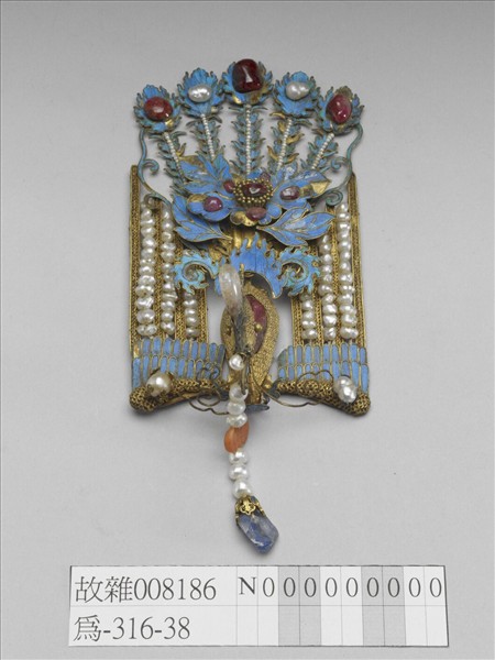 鳳吹牡丹鈿花 (一組十件)