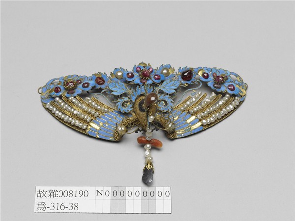 鳳吹牡丹鈿花 (一組十件)