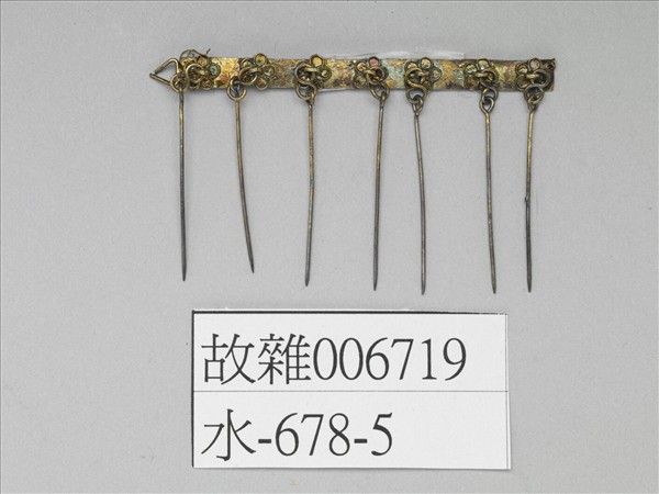 銀鍍金首飾配件