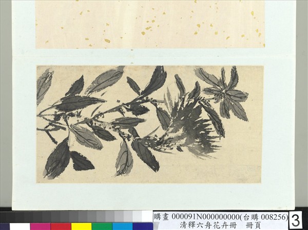 清釋達受花卉　冊　三