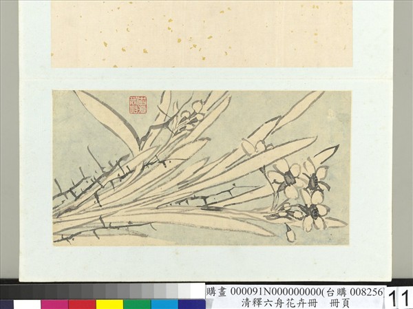 清釋達受花卉　冊　十一