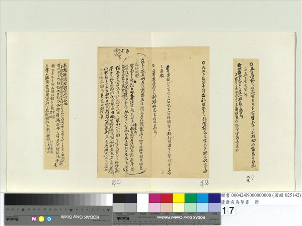 清康有為草書　冊