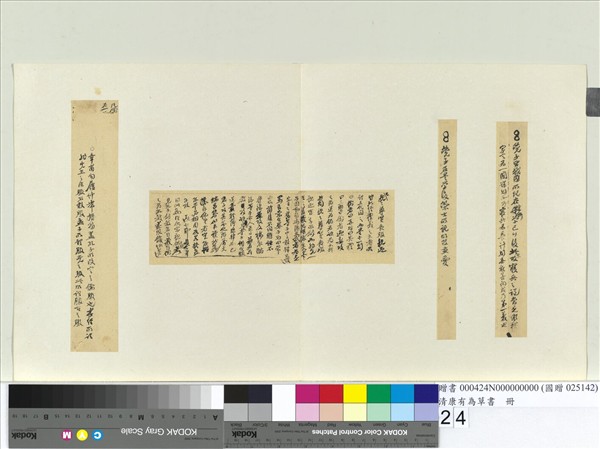 清康有為草書　冊