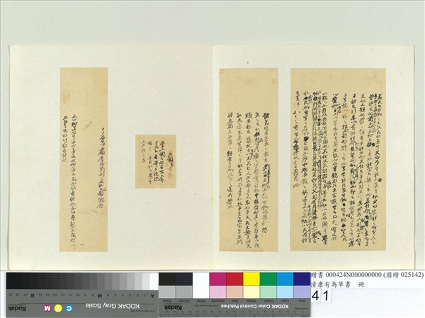 清康有為草書　冊