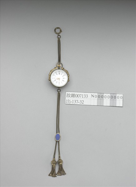 銅胎球形透明懷錶