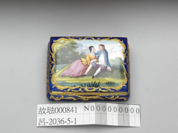 銅胎畫琺瑯鼻煙盒