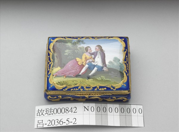 銅胎畫琺瑯鼻煙盒