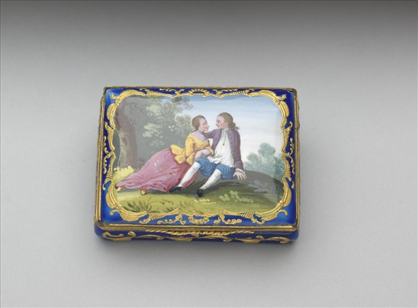 銅胎畫琺瑯鼻煙盒