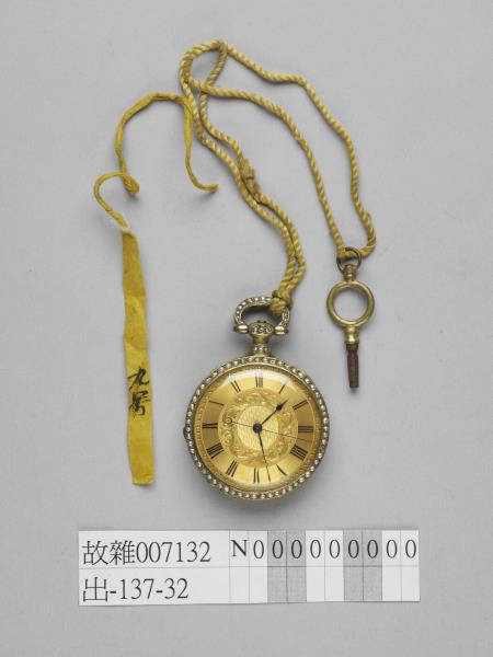 畫琺瑯西洋人物懷錶