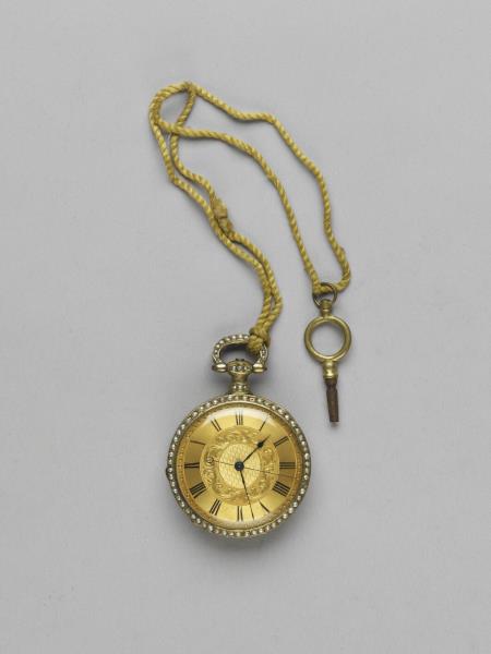 畫琺瑯西洋人物懷錶