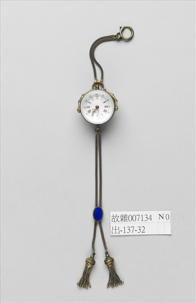 銅胎球形透明懷錶