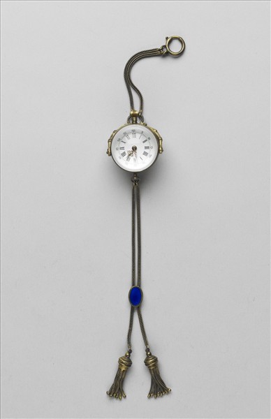 銅胎球形透明懷錶