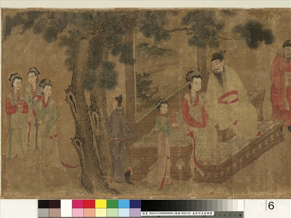 無款明皇按樂圖　卷