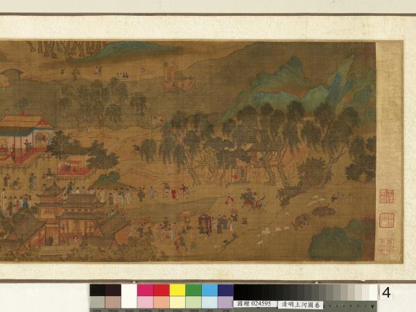 清人清明上河圖　卷