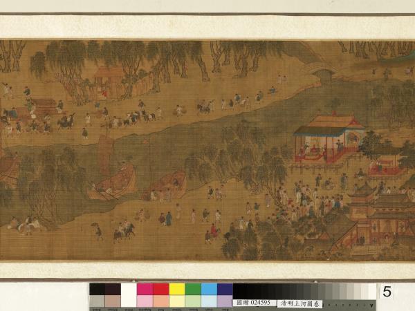 清人清明上河圖　卷
