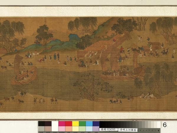 清人清明上河圖　卷