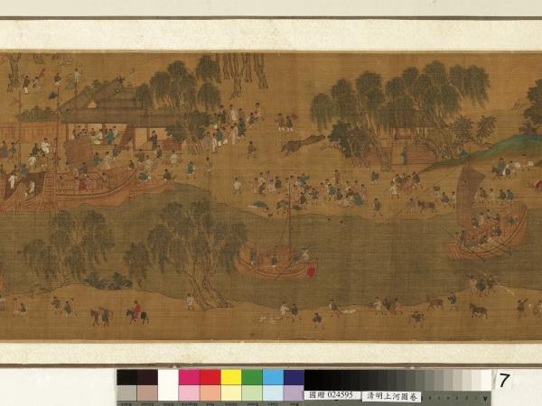 清人清明上河圖　卷