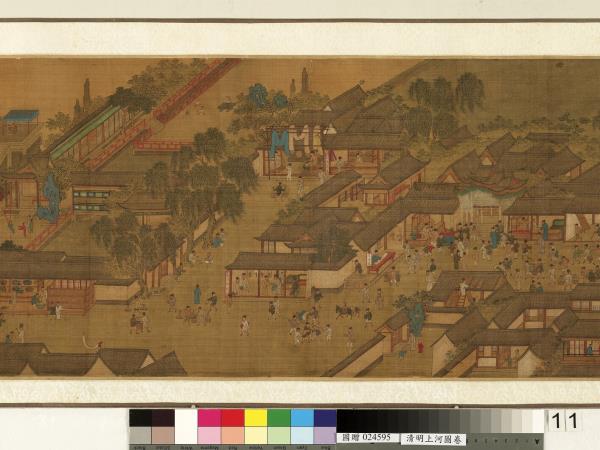 清人清明上河圖　卷