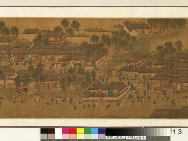 清人清明上河圖　卷