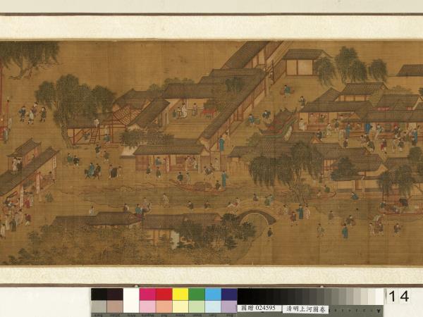 清人清明上河圖　卷