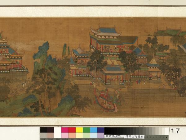 清人清明上河圖　卷