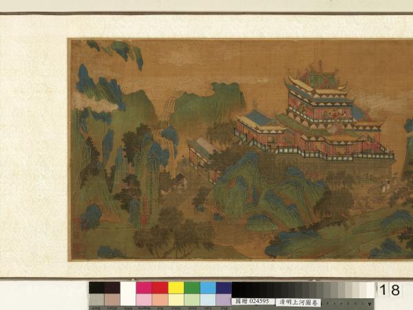 清人清明上河圖　卷