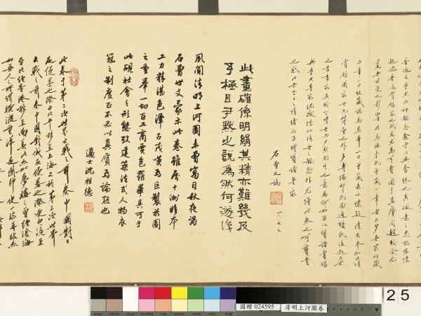 清人清明上河圖　卷