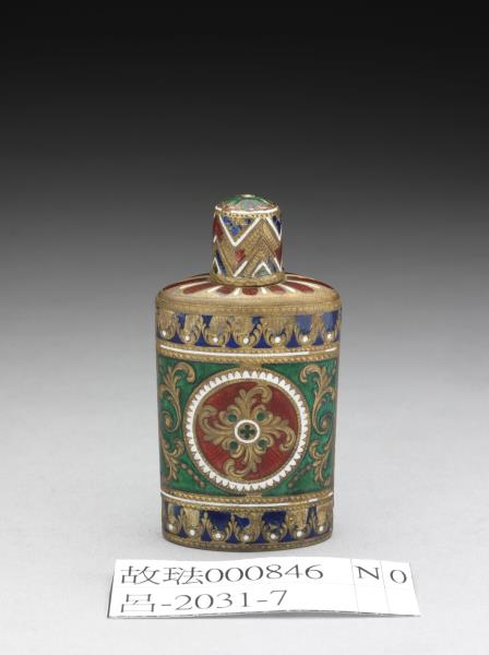 內填琺瑯鼻煙壺