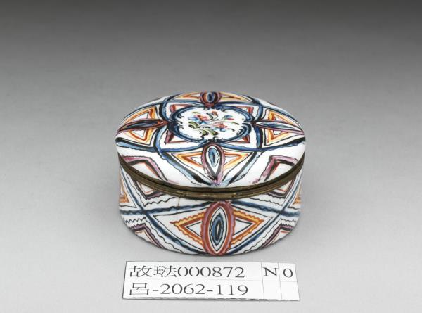 銅胎畫琺瑯雙層蓋鼻煙盒- 故宮