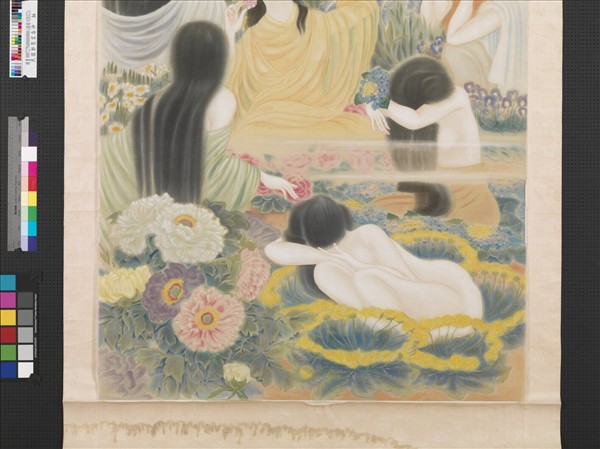 民國鄭褧裳春神　軸