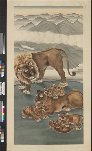 民國鄭褧裳華夏之朝　軸