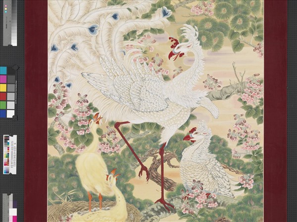 民國鄭褧裳雛鳳清於老鳳聲　軸