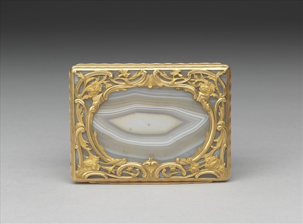 鑲金藍色玻璃瓶