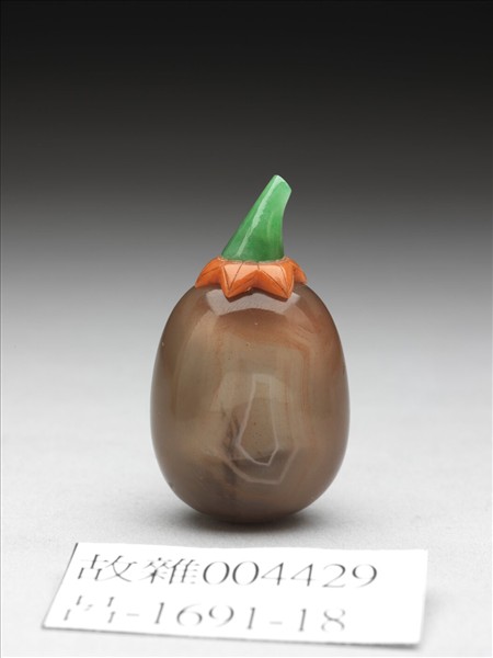 瑪瑙茄式鼻煙壺