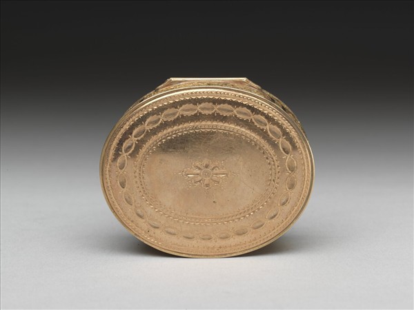 鍍金畫琺瑯孔雀嵌珠寶鼻煙盒