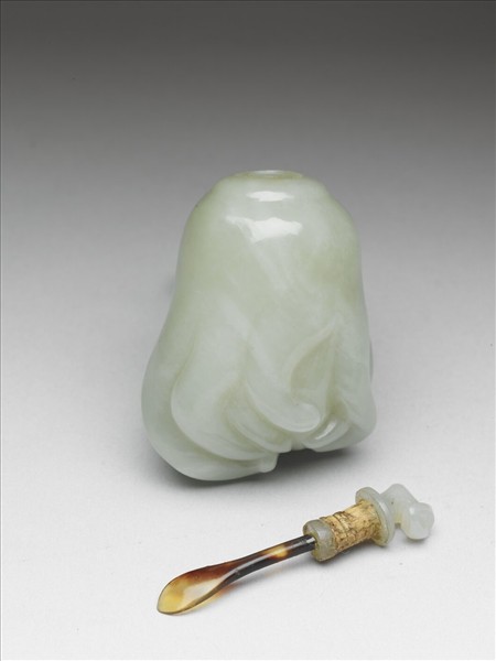 玉佛手鼻煙壺
