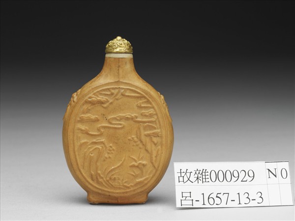 葫蘆祥雲靈芝鼻煙壺