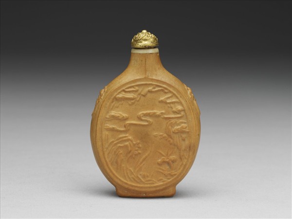 葫蘆祥雲靈芝鼻煙壺