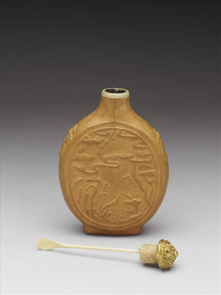 葫蘆祥雲靈芝鼻煙壺