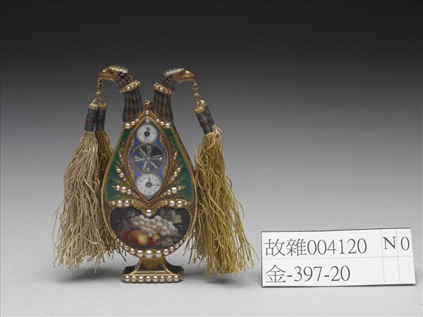 金胎畫琺瑯嵌錶瓶