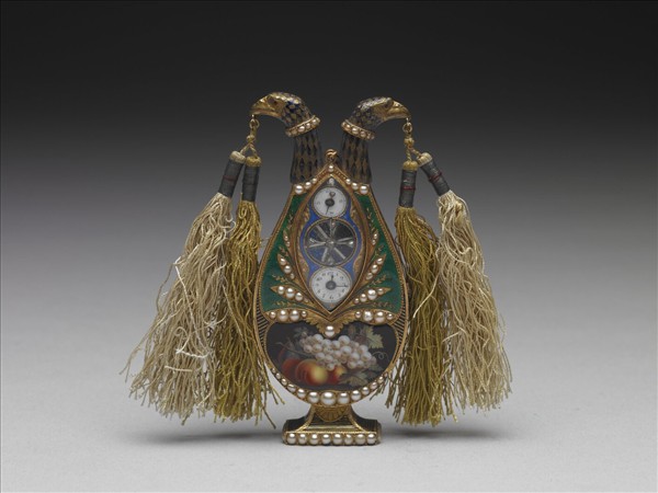 金胎畫琺瑯嵌錶瓶